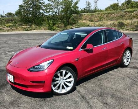 Червоний Тесла Модель 3, об'ємом двигуна 0 л та пробігом 74 тис. км за 22500 $, фото 1 на Automoto.ua