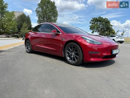 Червоний Тесла Модель 3, об'ємом двигуна 0 л та пробігом 127 тис. км за 15400 $, фото 1 на Automoto.ua