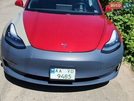 Красный Тесла Модель 3, объемом двигателя 0 л и пробегом 187 тыс. км за 13700 $, фото 1 на Automoto.ua