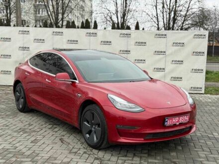Красный Тесла Модель 3, объемом двигателя 0 л и пробегом 254 тыс. км за 12400 $, фото 1 на Automoto.ua