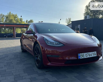 Красный Тесла Модель 3, объемом двигателя 0 л и пробегом 150 тыс. км за 19000 $, фото 1 на Automoto.ua