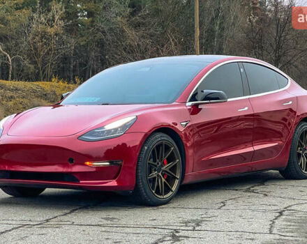 Червоний Тесла Модель 3, об'ємом двигуна 0 л та пробігом 149 тис. км за 19499 $, фото 1 на Automoto.ua