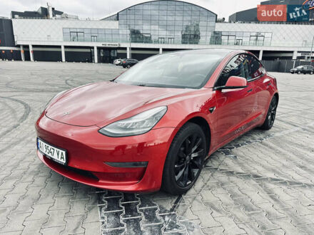 Червоний Тесла Модель 3, об'ємом двигуна 0 л та пробігом 146 тис. км за 17900 $, фото 1 на Automoto.ua