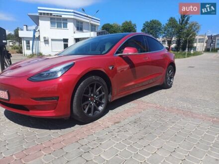 Червоний Тесла Модель 3, об'ємом двигуна 0 л та пробігом 25 тис. км за 16600 $, фото 1 на Automoto.ua