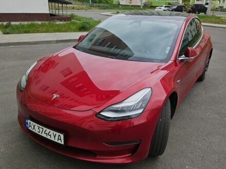 Червоний Тесла Модель 3, об'ємом двигуна 0 л та пробігом 116 тис. км за 17999 $, фото 1 на Automoto.ua