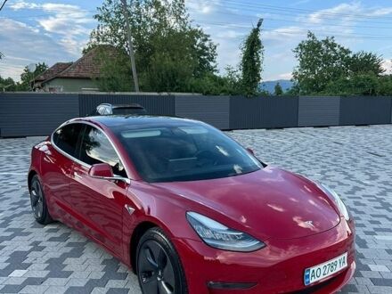 Красный Тесла Модель 3, объемом двигателя 0 л и пробегом 119 тыс. км за 16700 $, фото 1 на Automoto.ua