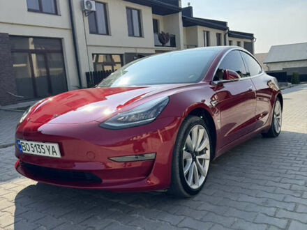 Червоний Тесла Модель 3, об'ємом двигуна 0 л та пробігом 72 тис. км за 18500 $, фото 1 на Automoto.ua