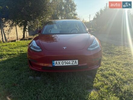 Червоний Тесла Модель 3, об'ємом двигуна 0 л та пробігом 78 тис. км за 16500 $, фото 1 на Automoto.ua