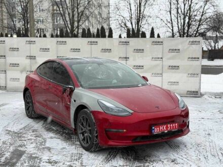 Червоний Тесла Модель 3, об'ємом двигуна 0 л та пробігом 141 тис. км за 11700 $, фото 1 на Automoto.ua