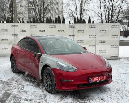 Червоний Тесла Модель 3, об'ємом двигуна 0 л та пробігом 141 тис. км за 11700 $, фото 1 на Automoto.ua