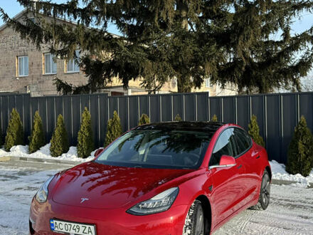 Червоний Тесла Модель 3, об'ємом двигуна 0 л та пробігом 137 тис. км за 14550 $, фото 1 на Automoto.ua