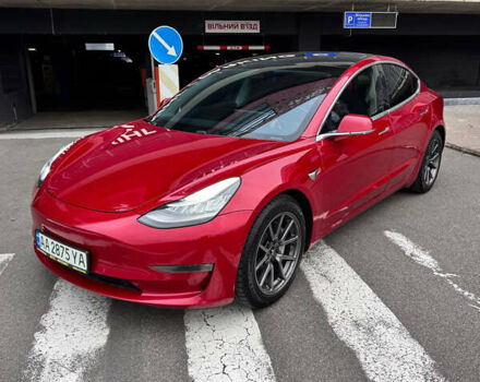 Червоний Тесла Модель 3, об'ємом двигуна 0 л та пробігом 96 тис. км за 17700 $, фото 1 на Automoto.ua