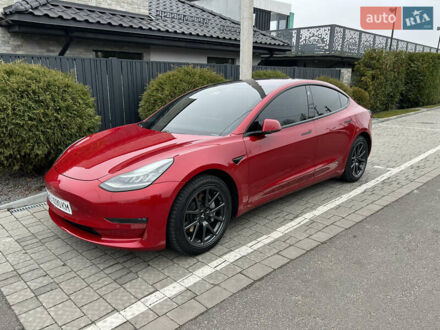 Тесла Модель 3 2019 у Львові на Automoto.ua Червоний Тесла Модель 3, об'ємом двигуна 0 л та пробігом 82 тис. км за 22500 $, фото 1 на Automoto.ua