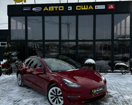 Червоний Тесла Модель 3, об'ємом двигуна 0 л та пробігом 133 тис. км за 18500 $, фото 1 на Automoto.ua