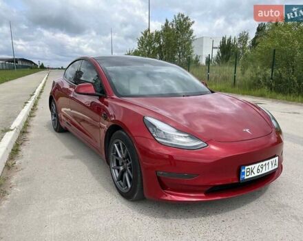 Червоний Тесла Модель 3, об'ємом двигуна 0 л та пробігом 41 тис. км за 20000 $, фото 1 на Automoto.ua