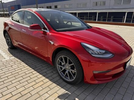Червоний Тесла Модель 3, об'ємом двигуна 0 л та пробігом 80 тис. км за 24200 $, фото 1 на Automoto.ua