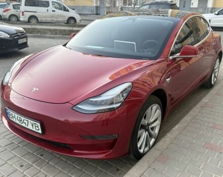 Червоний Тесла Модель 3, об'ємом двигуна 0 л та пробігом 93 тис. км за 27000 $, фото 1 на Automoto.ua