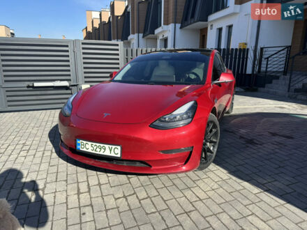 Червоний Тесла Модель 3, об'ємом двигуна 0 л та пробігом 99 тис. км за 16900 $, фото 1 на Automoto.ua