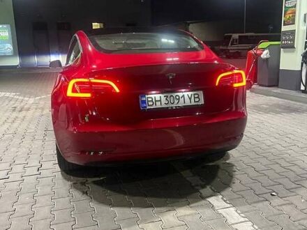 Червоний Тесла Модель 3, об'ємом двигуна 0 л та пробігом 52 тис. км за 18500 $, фото 1 на Automoto.ua
