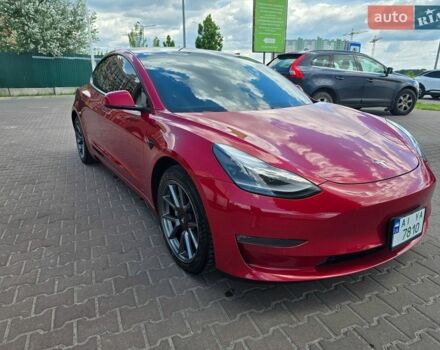 Красный Тесла Модель 3, объемом двигателя 0 л и пробегом 140 тыс. км за 19500 $, фото 1 на Automoto.ua