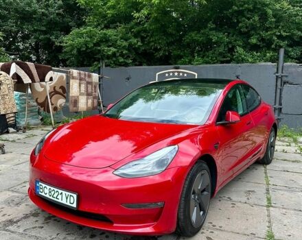 Червоний Тесла Модель 3, об'ємом двигуна 0 л та пробігом 69 тис. км за 16800 $, фото 1 на Automoto.ua