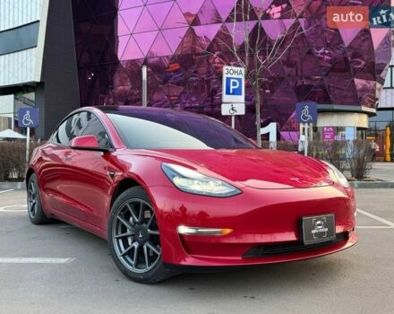 Красный Тесла Модель 3, объемом двигателя 0 л и пробегом 140 тыс. км за 20990 $, фото 1 на Automoto.ua