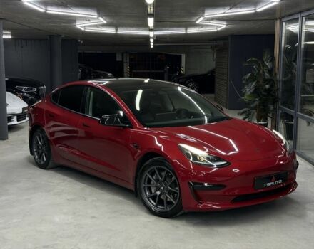 Червоний Тесла Модель 3, об'ємом двигуна 0 л та пробігом 120 тис. км за 20900 $, фото 1 на Automoto.ua