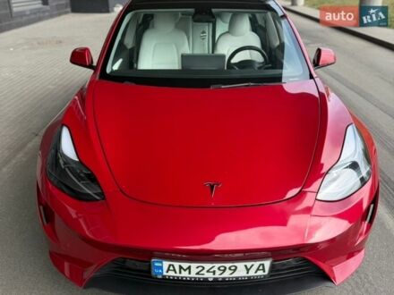 Червоний Тесла Модель 3, об'ємом двигуна 0 л та пробігом 114 тис. км за 19500 $, фото 1 на Automoto.ua
