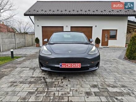 Красный Тесла Модель 3, объемом двигателя 0 л и пробегом 59 тыс. км за 20700 $, фото 1 на Automoto.ua