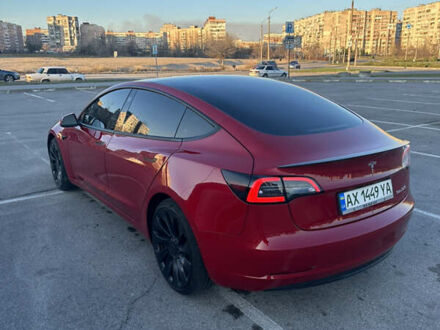 Тесла Модель 3 2022 у Харкові на Automoto.ua Червоний Тесла Модель 3, об'ємом двигуна 0 л та пробігом 38 тис. км за 26000 $, фото 1 на Automoto.ua