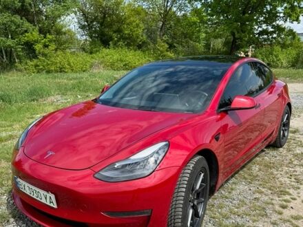 Червоний Тесла Модель 3, об'ємом двигуна 0 л та пробігом 131 тис. км за 19500 $, фото 1 на Automoto.ua