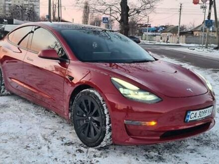 Красный Тесла Модель 3, объемом двигателя 0 л и пробегом 155 тыс. км за 18700 $, фото 1 на Automoto.ua