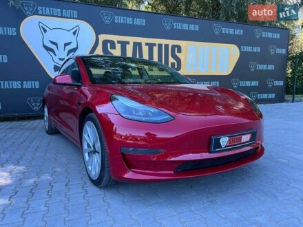 Червоний Тесла Модель 3, об'ємом двигуна 0 л та пробігом 208 тис. км за 17600 $, фото 1 на Automoto.ua