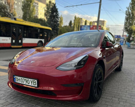 Червоний Тесла Модель 3, об'ємом двигуна 0 л та пробігом 119 тис. км за 19000 $, фото 1 на Automoto.ua