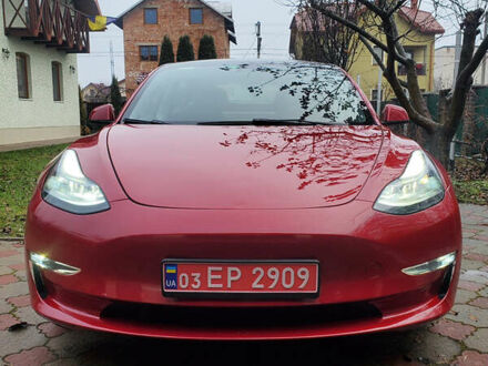 Червоний Тесла Модель 3, об'ємом двигуна 0 л та пробігом 30 тис. км за 22000 $, фото 1 на Automoto.ua