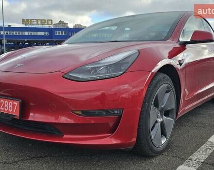 Червоний Тесла Модель 3, об'ємом двигуна 0 л та пробігом 1 тис. км за 19900 $, фото 1 на Automoto.ua