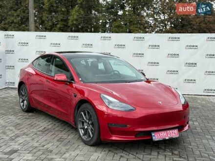 Червоний Тесла Модель 3, об'ємом двигуна 0 л та пробігом 101 тис. км за 14500 $, фото 1 на Automoto.ua