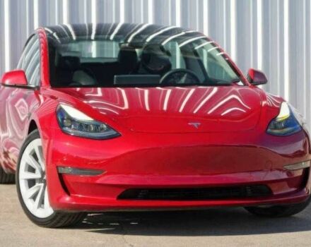 Червоний Тесла Модель 3, об'ємом двигуна 0 л та пробігом 45 тис. км за 9000 $, фото 1 на Automoto.ua