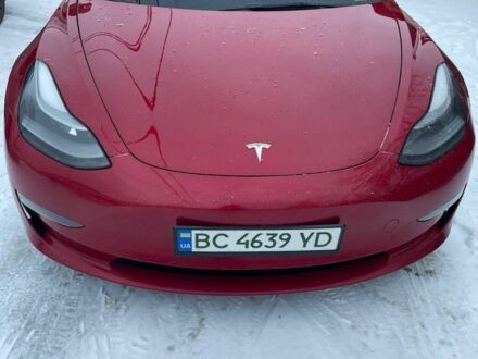 Червоний Тесла Модель 3, об'ємом двигуна 0 л та пробігом 140 тис. км за 19300 $, фото 1 на Automoto.ua