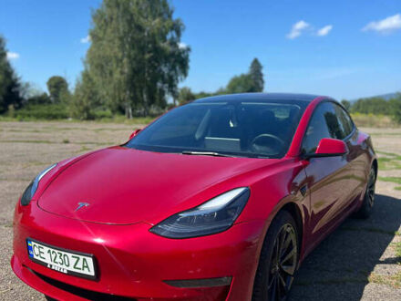 Тесла Модель 3 2022 у Чернівцях на Automoto.ua Червоний Тесла Модель 3, об'ємом двигуна 0 л та пробігом 60 тис. км за 17499 $, фото 1 на Automoto.ua