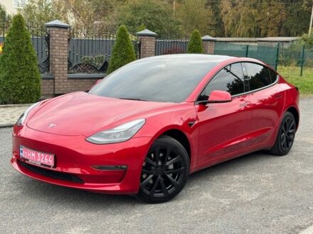 Червоний Тесла Модель 3, об'ємом двигуна 0 л та пробігом 65 тис. км за 21500 $, фото 1 на Automoto.ua
