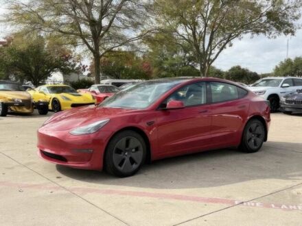 Червоний Тесла Модель 3, об'ємом двигуна 0 л та пробігом 22 тис. км за 18500 $, фото 1 на Automoto.ua