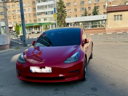 Червоний Тесла Модель 3, об'ємом двигуна 0 л та пробігом 41 тис. км за 18500 $, фото 1 на Automoto.ua