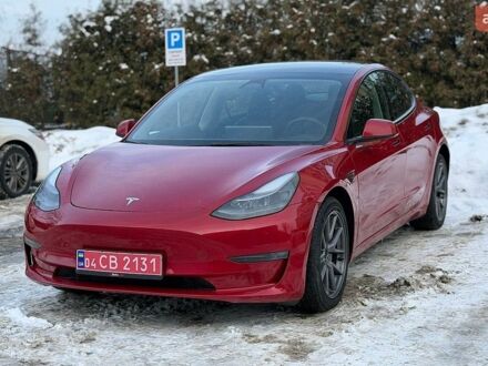 Червоний Тесла Модель 3, об'ємом двигуна 0 л та пробігом 30 тис. км за 22900 $, фото 1 на Automoto.ua