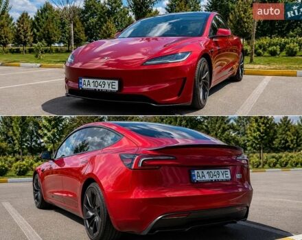 Червоний Тесла Модель 3, об'ємом двигуна 0 л та пробігом 20 тис. км за 37500 $, фото 1 на Automoto.ua