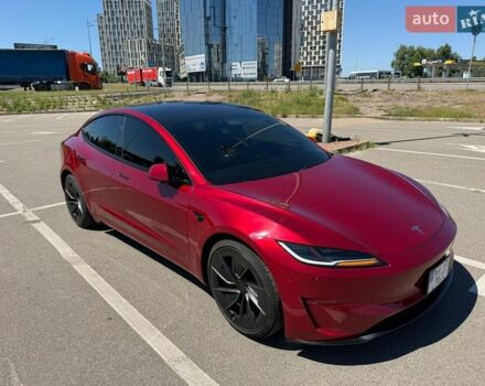 Красный Тесла Модель 3, объемом двигателя 0 л и пробегом 8 тыс. км за 38400 $, фото 1 на Automoto.ua
