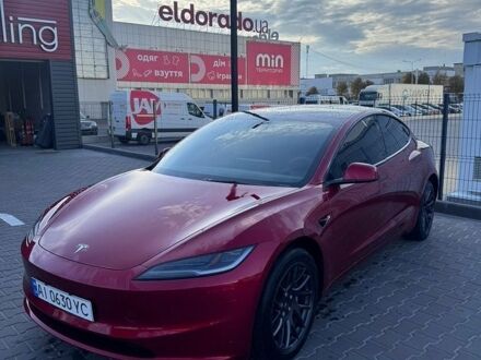 Червоний Тесла Модель 3, об'ємом двигуна 0 л та пробігом 30 тис. км за 25000 $, фото 1 на Automoto.ua