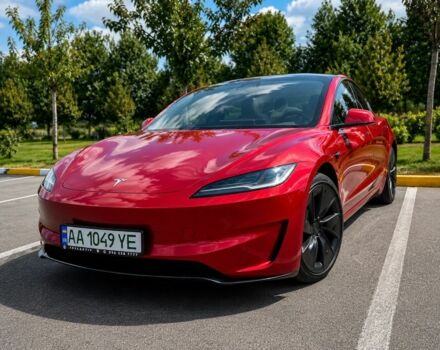 Червоний Тесла Модель 3, об'ємом двигуна 0 л та пробігом 20 тис. км за 37885 $, фото 1 на Automoto.ua