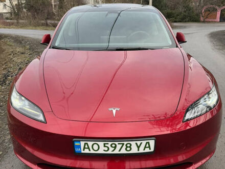 Червоний Тесла Модель 3, об'ємом двигуна 0 л та пробігом 27 тис. км за 29999 $, фото 1 на Automoto.ua