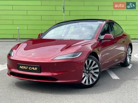 Тесла Модель 3 2024 в Киеве на Automoto.ua Красный Тесла Модель 3, объемом двигателя 0 л и пробегом 1 тыс. км за 29500 $, фото 1 на Automoto.ua